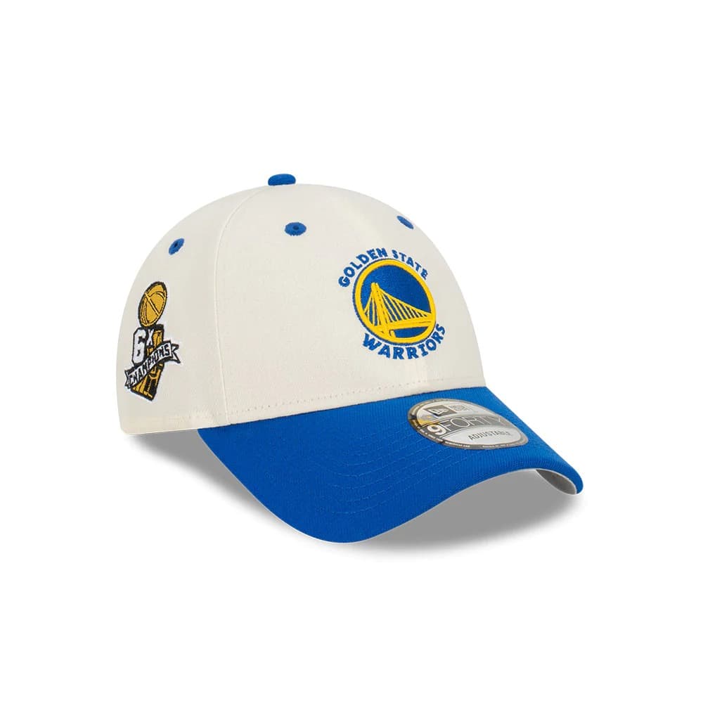 Бейсболка New Era Golden State Warriors Champs 9FORTY Two Tone NBA Snapback Hat