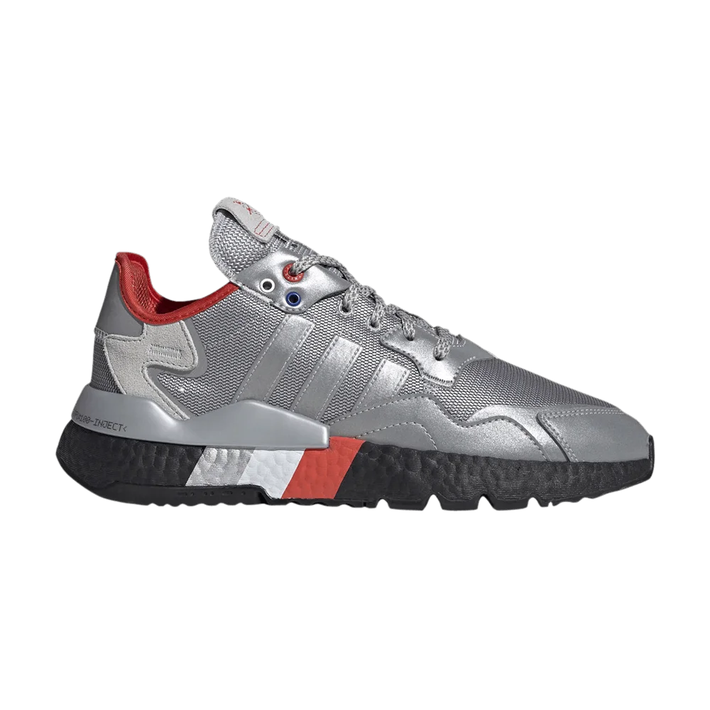 Кроссовки adidas Nite Jogger 'Silver Metallic'
