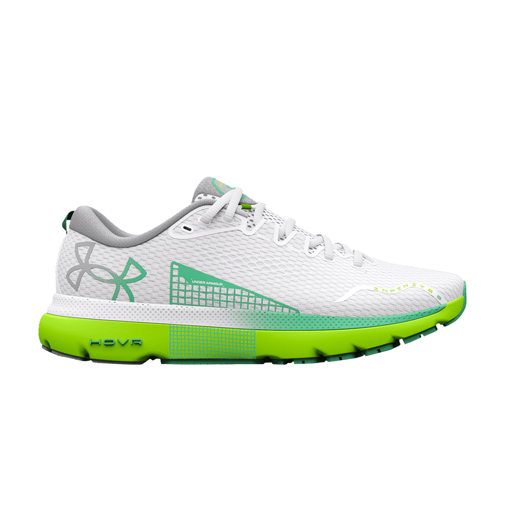 Кроссовки Under Armour Wmns HOVR Infinite 5 'White Lime Surge'