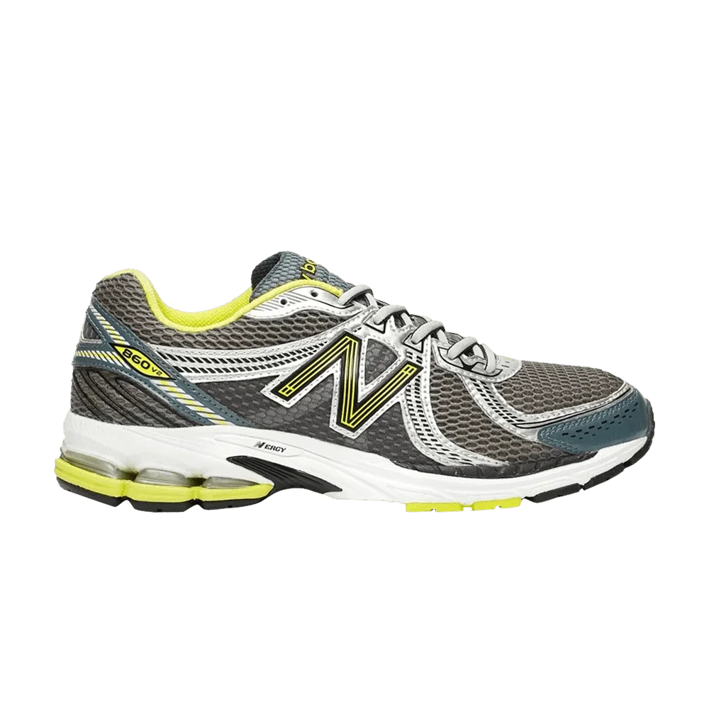 Кроссовки New Balance 860v2 'Grey Yellow'