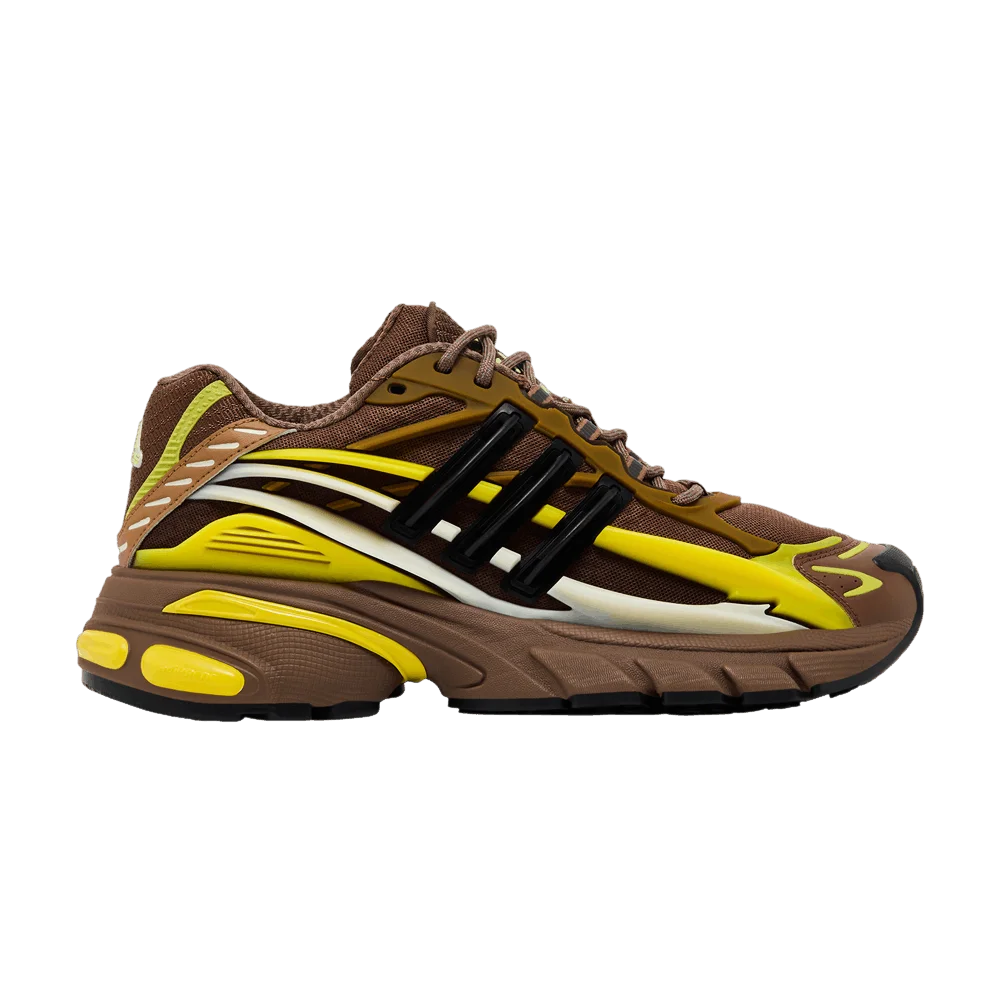 Кроссовки Pharrell x VIRGINIA x adidas Adistar Jellyfish 'Auburn Brown Yellow'