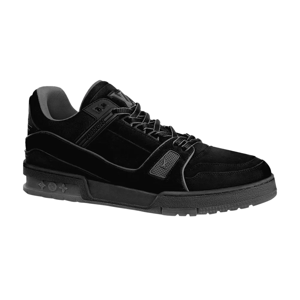 Кроссовки Louis Vuitton Trainer Low 'Black'