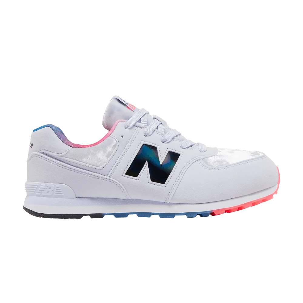 Кроссовки New Balance 574 Big Kid 'Silent Grey White'
