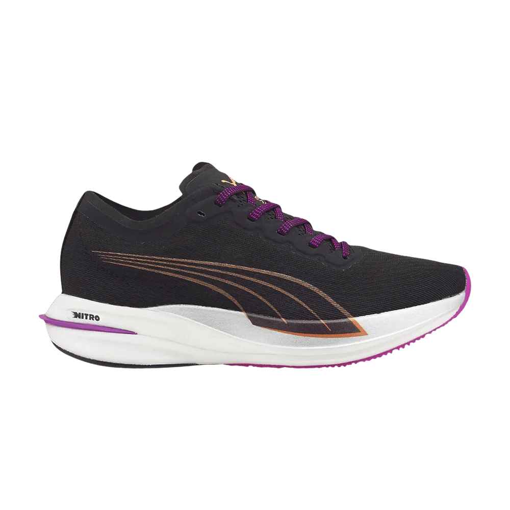 Кроссовки Puma Wmns Deviate Nitro 'Black Neon Citrus'
