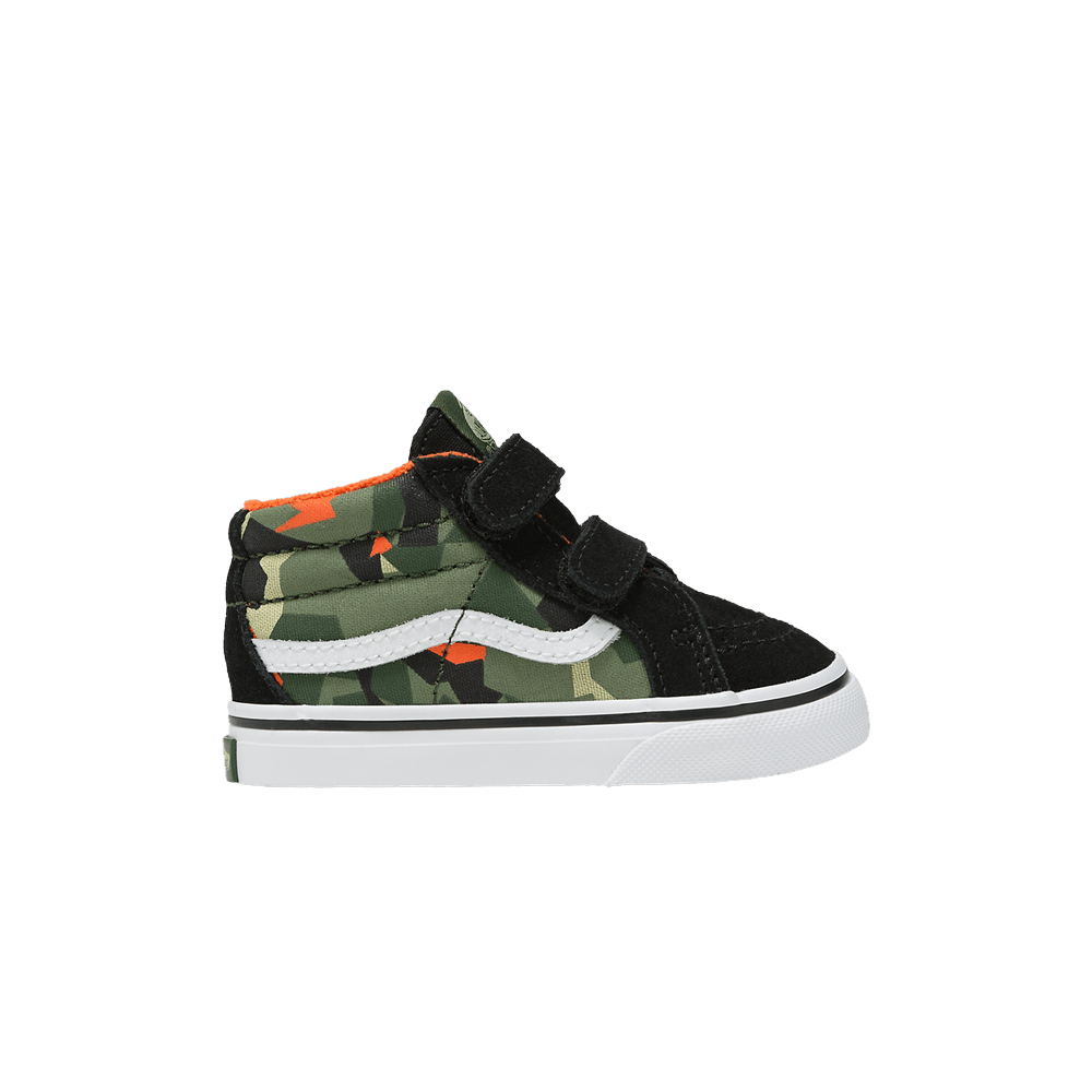 Кроссовки Vans Sk8-Mid Reissue V Toddler 'Geo Camo Black'