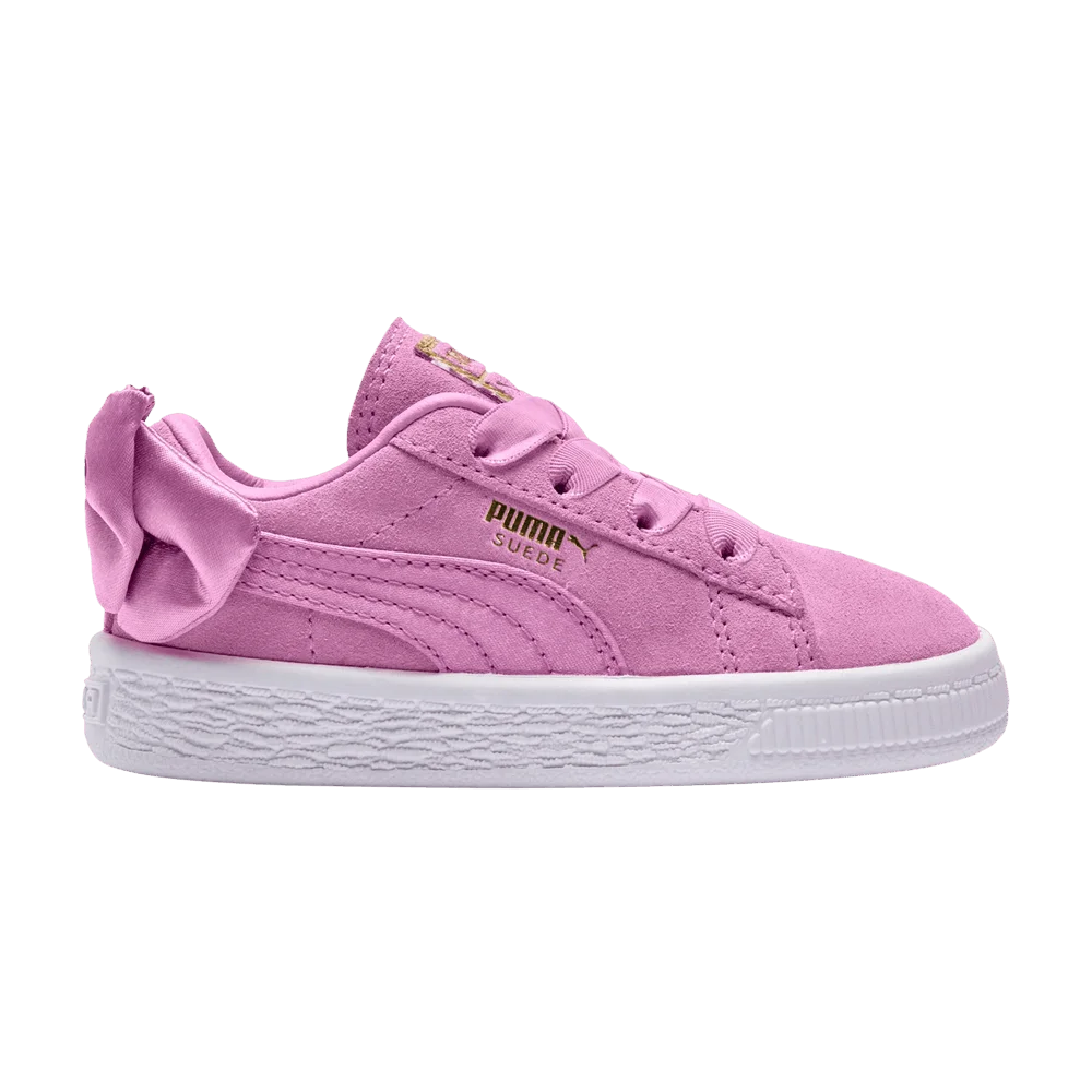 Кроссовки Puma Suede Bow AC Little Kid 'Orchid'