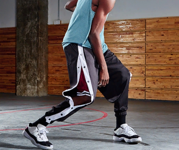 Баскетбольные брюки 2020 B&OK Basketball Button Pants Black