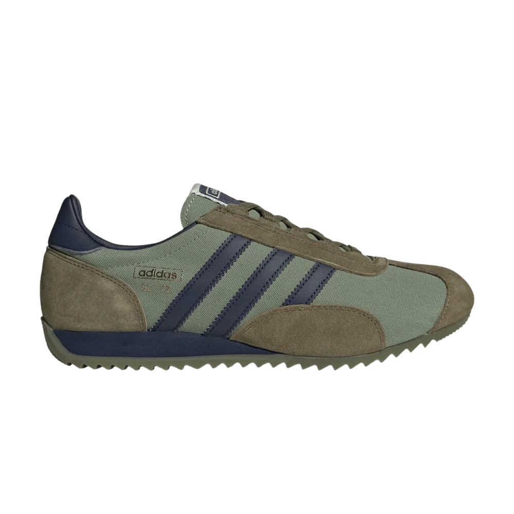 Кроссовки adidas SL 72 PT 'Tent Green Night Indigo Focus Olive'