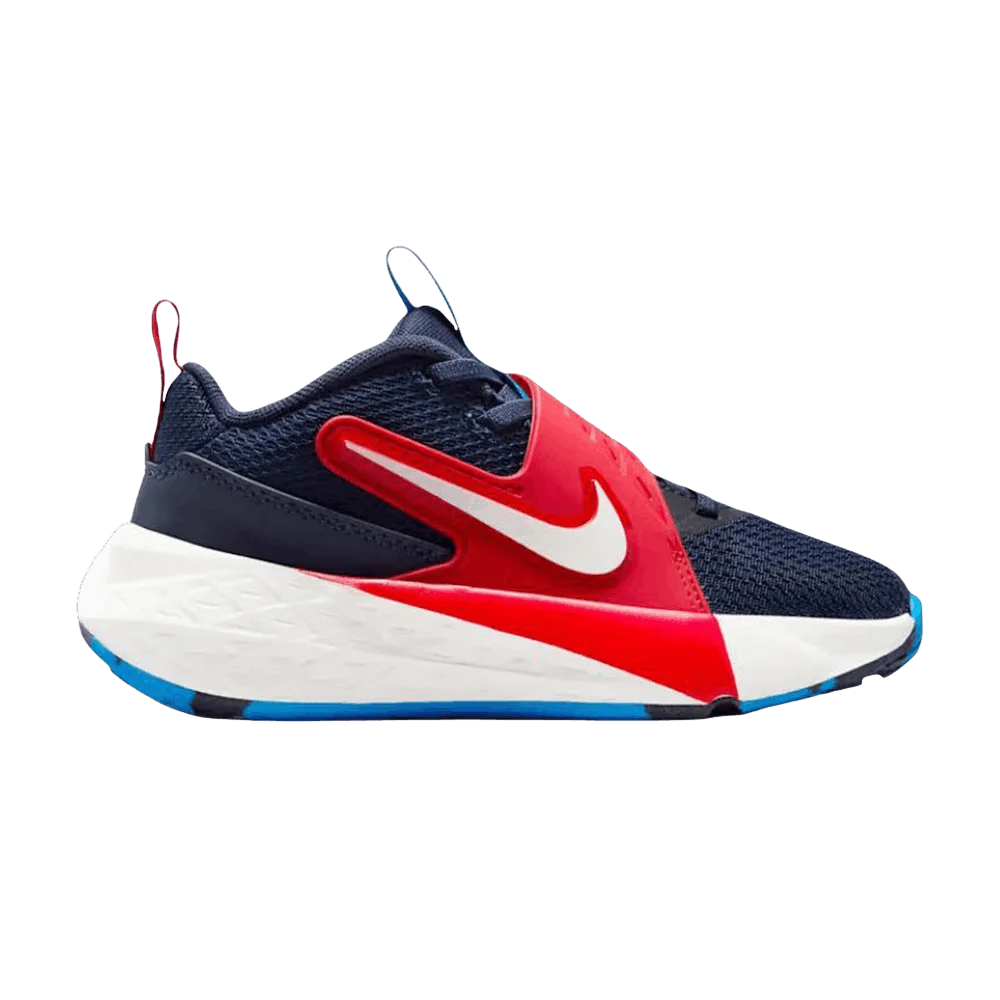 Кроссовки Nike Team Hustle D 12 PS 'Team Navy University Red Sail'