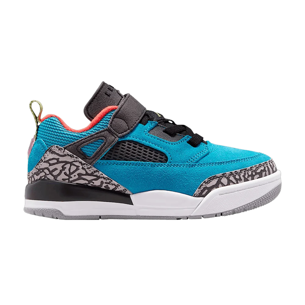 Кроссовки Air Jordan Jordan Spizike Low PS 'Neo Turquoise Light Crimson Cosmic Fuchsia Vivid Green'
