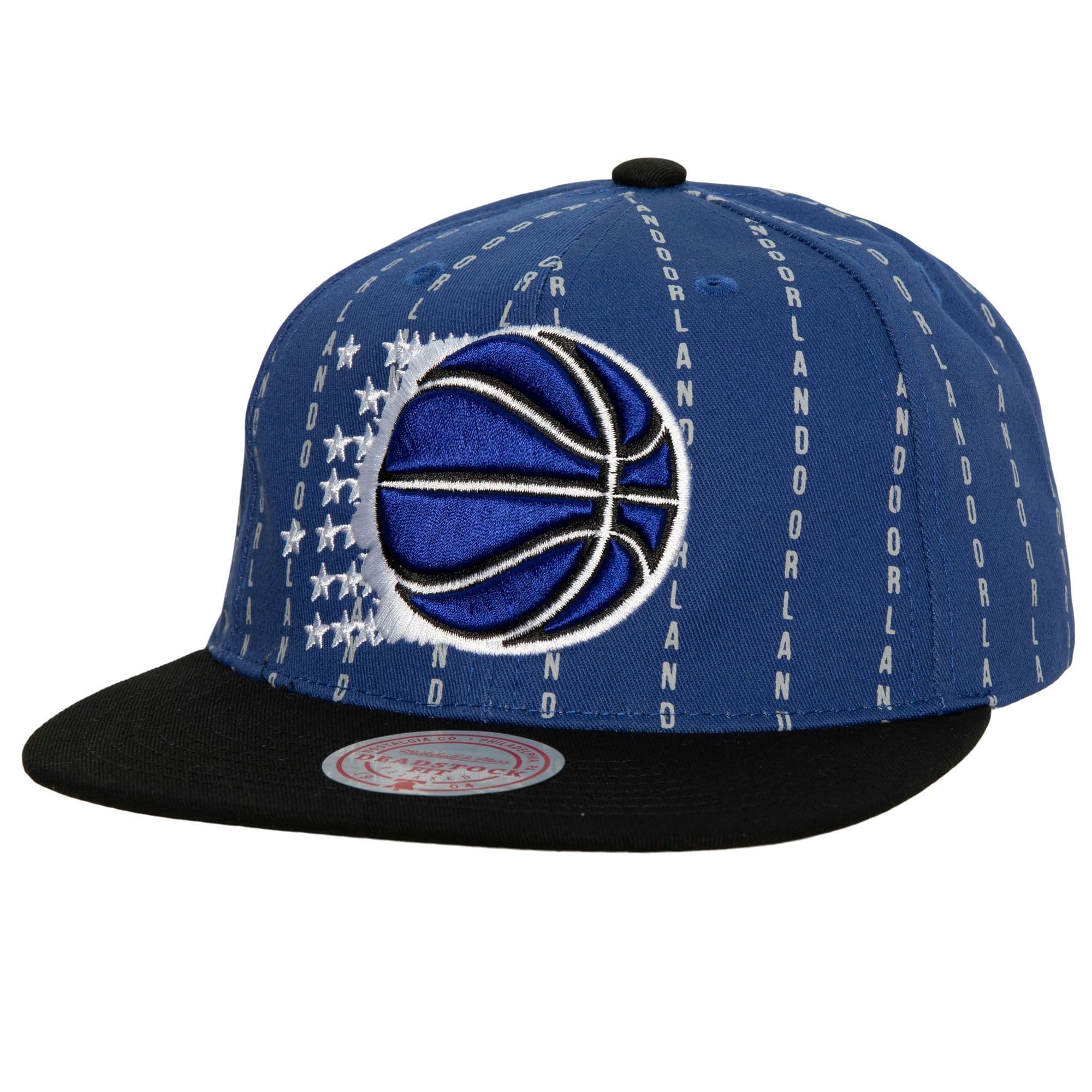 Бейсболка Mitchell & Ness City Pinstripe Deadstock HWC Orlando Magic