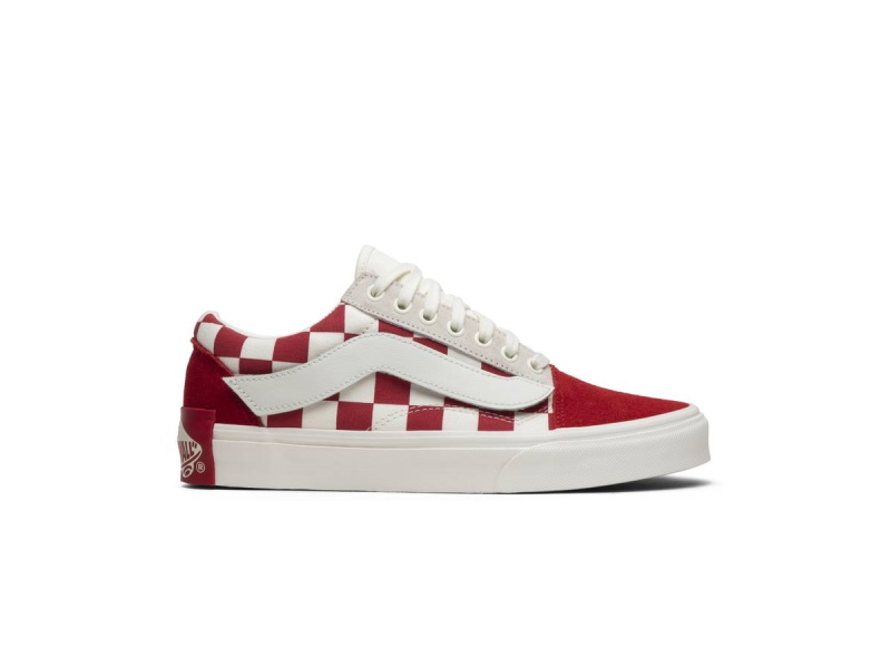 Кроссовки Purlicue x Vans Old Skool Year Of The Pig Red