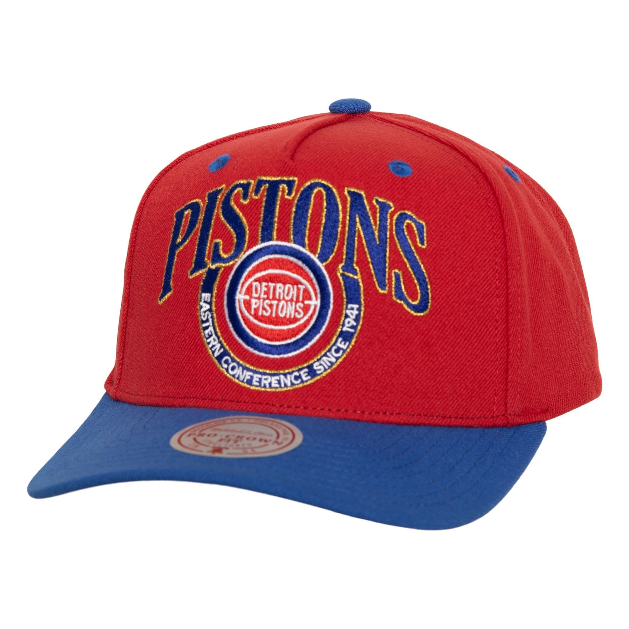 Бейсболка Mitchell & Ness Crown Jewels Pro Snapback HWC Detroit Pistons Hat