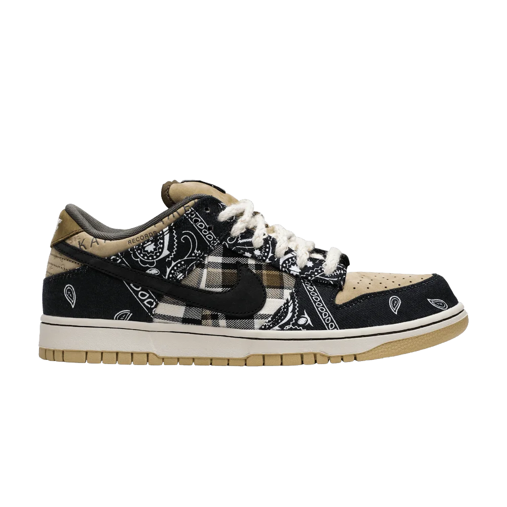 Кроссовки Travis Scott x Nike SB Dunk Low PRM QS 'Cactus Jack - Special Box'