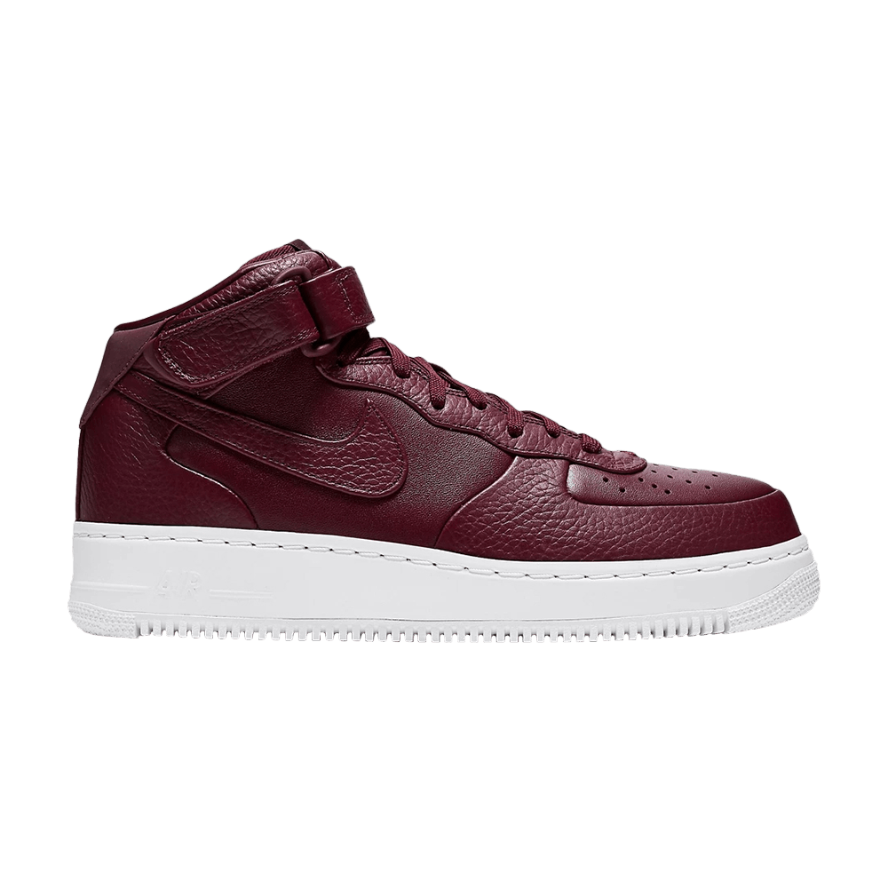 Кроссовки Nike Air Force 1 Mid 'Night Maroon'