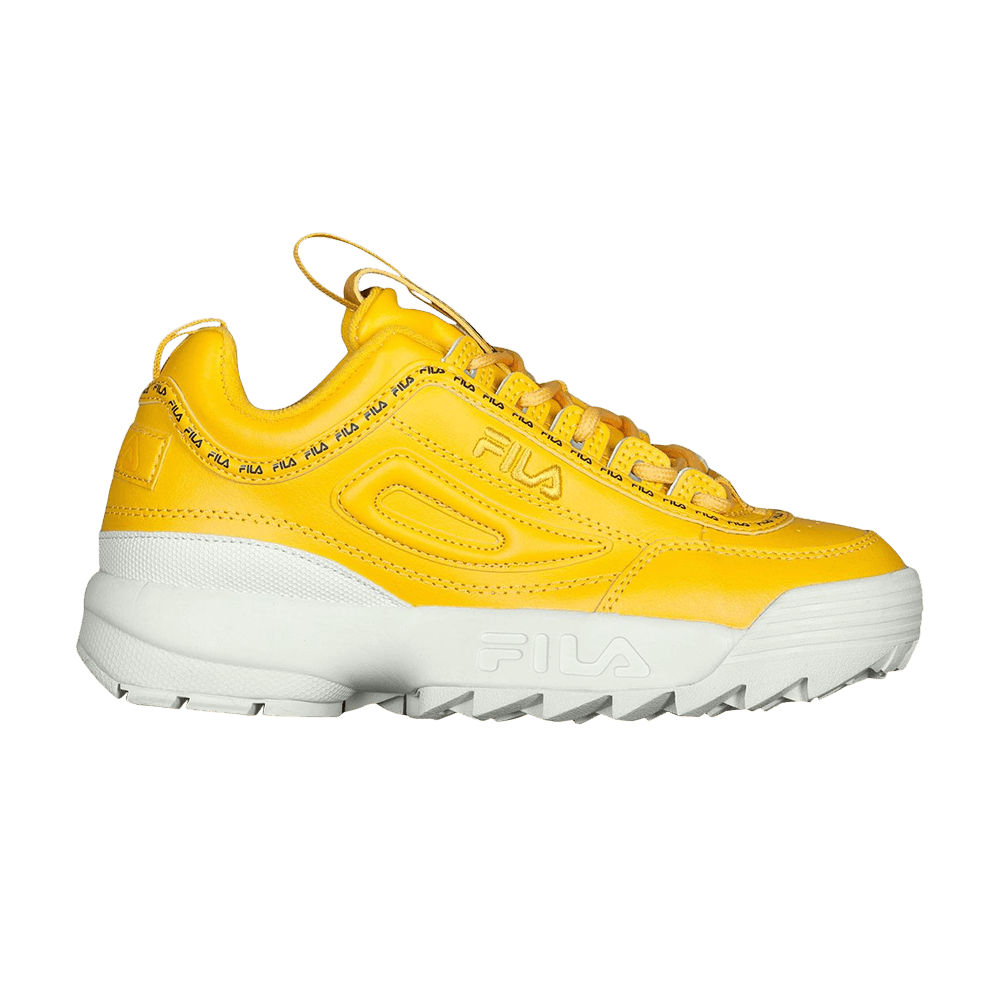 Кроссовки Fila Disruptor 2 Premium Repeat K 'Canary Yellow'