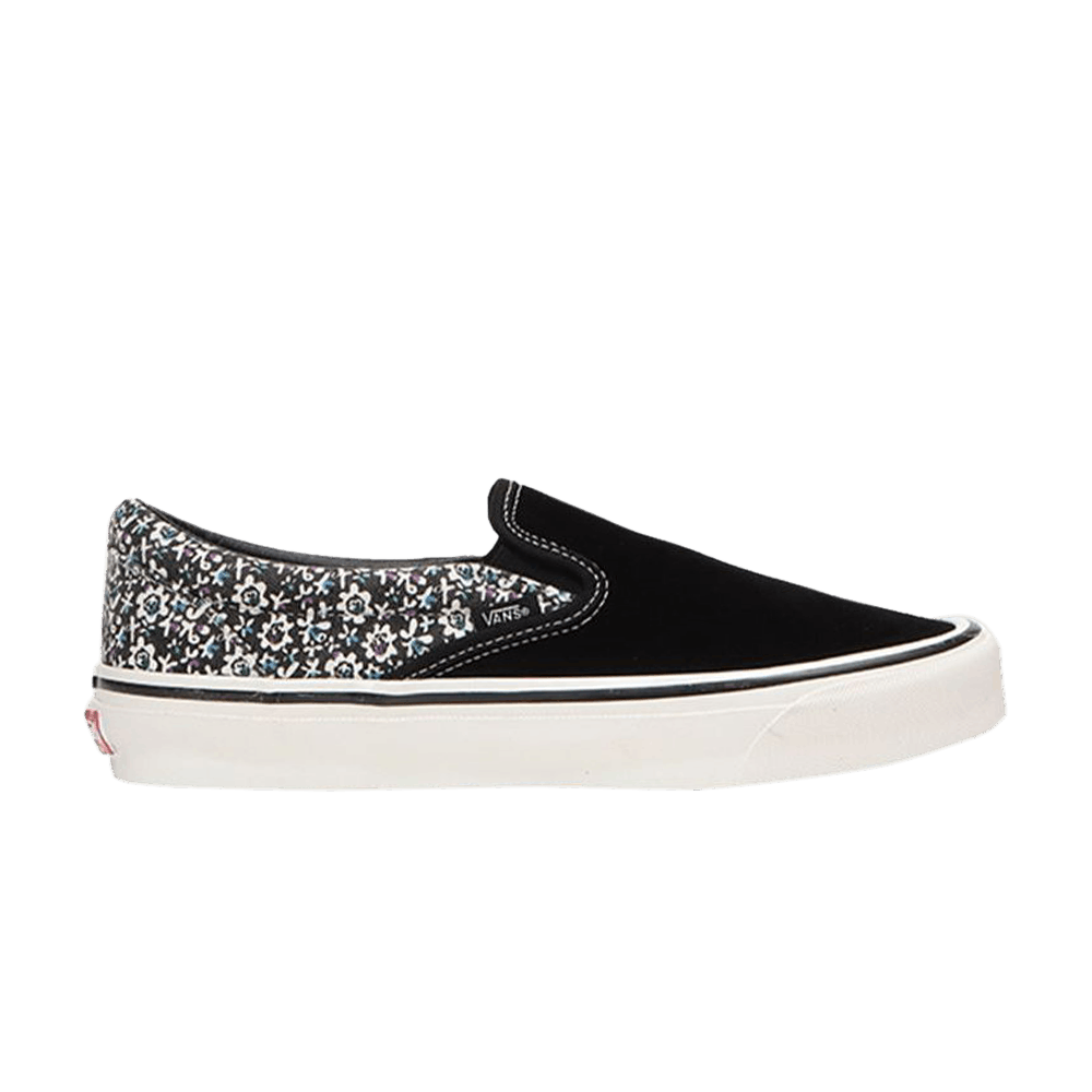 Кроссовки Vans OG Classic Slip-On LX 'Micro Daisy - Black'