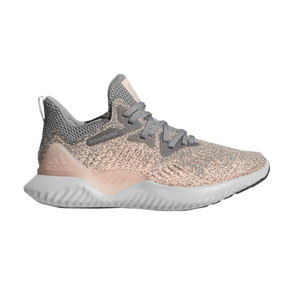 Кроссовки Adidas Alphabounce Beyond J 'Grey Real Magenta'