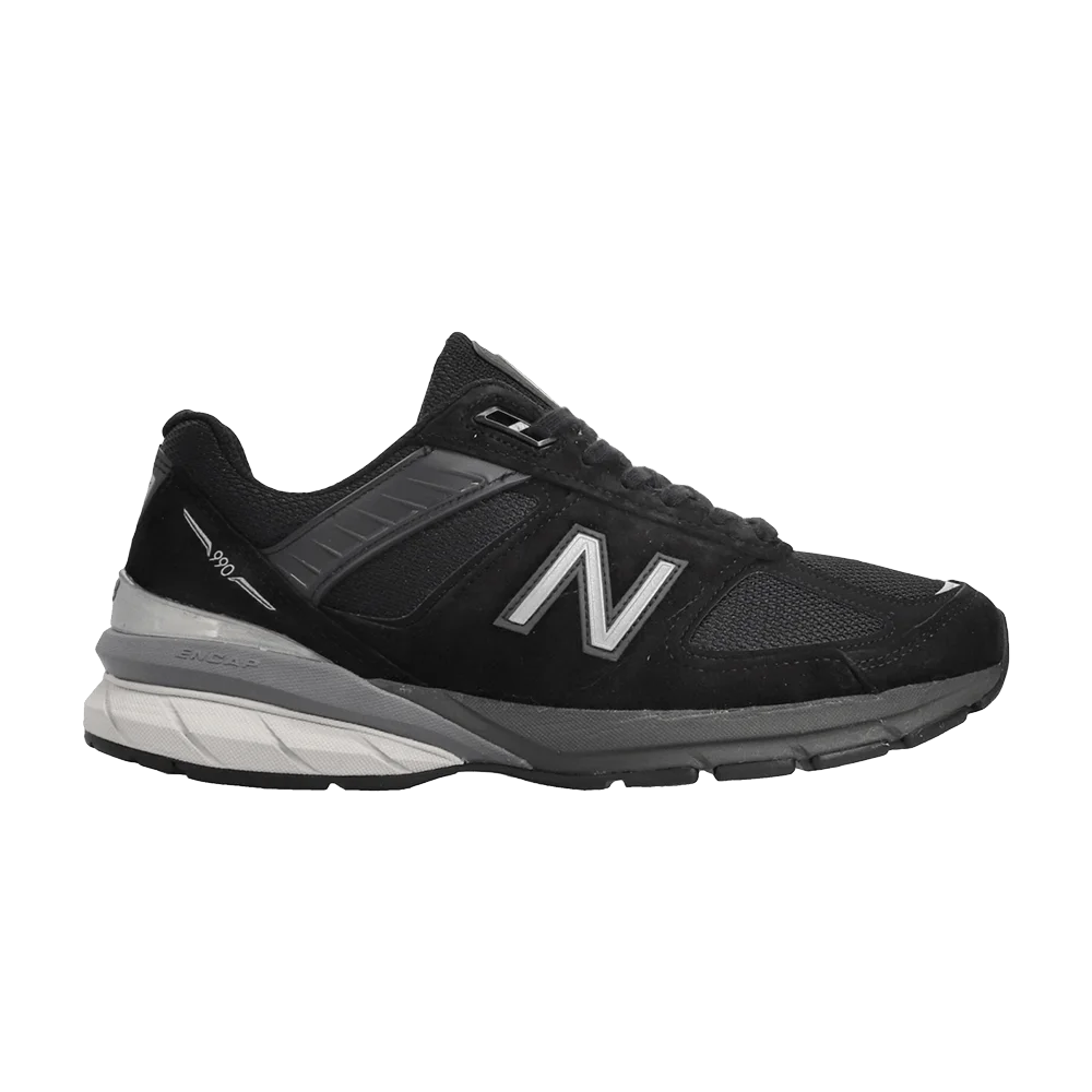 Кроссовки New Balance 990v5 Made In USA 2E Wide 'Black'