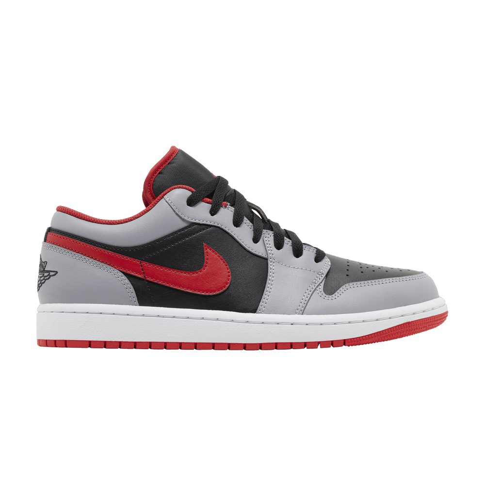 Кроссовки Air Jordan 1 Low 'Cement Fire Red'