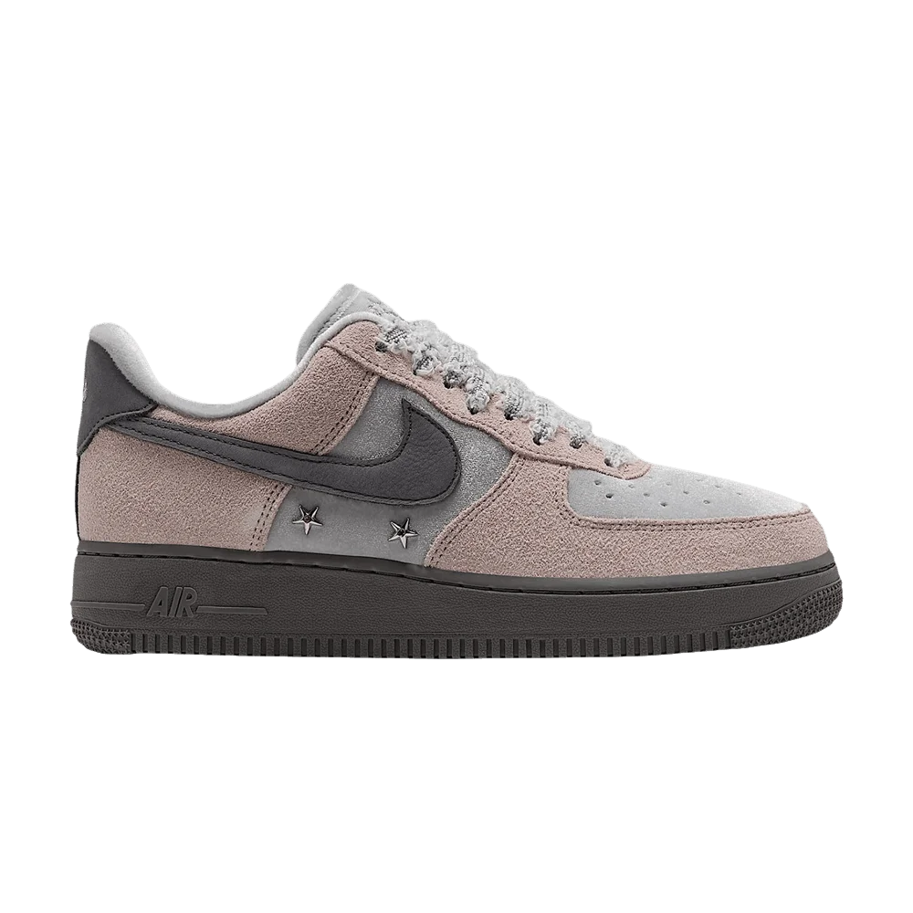 Кроссовки Nike Wmns Air Force 1 '07 'Metallic Silver Pencil Point Particle Rose Pencil Point'