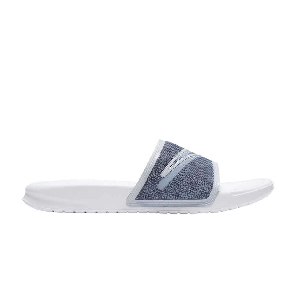 Nike Wmns Benassi LX Slide 'Just Do It - White Black'
