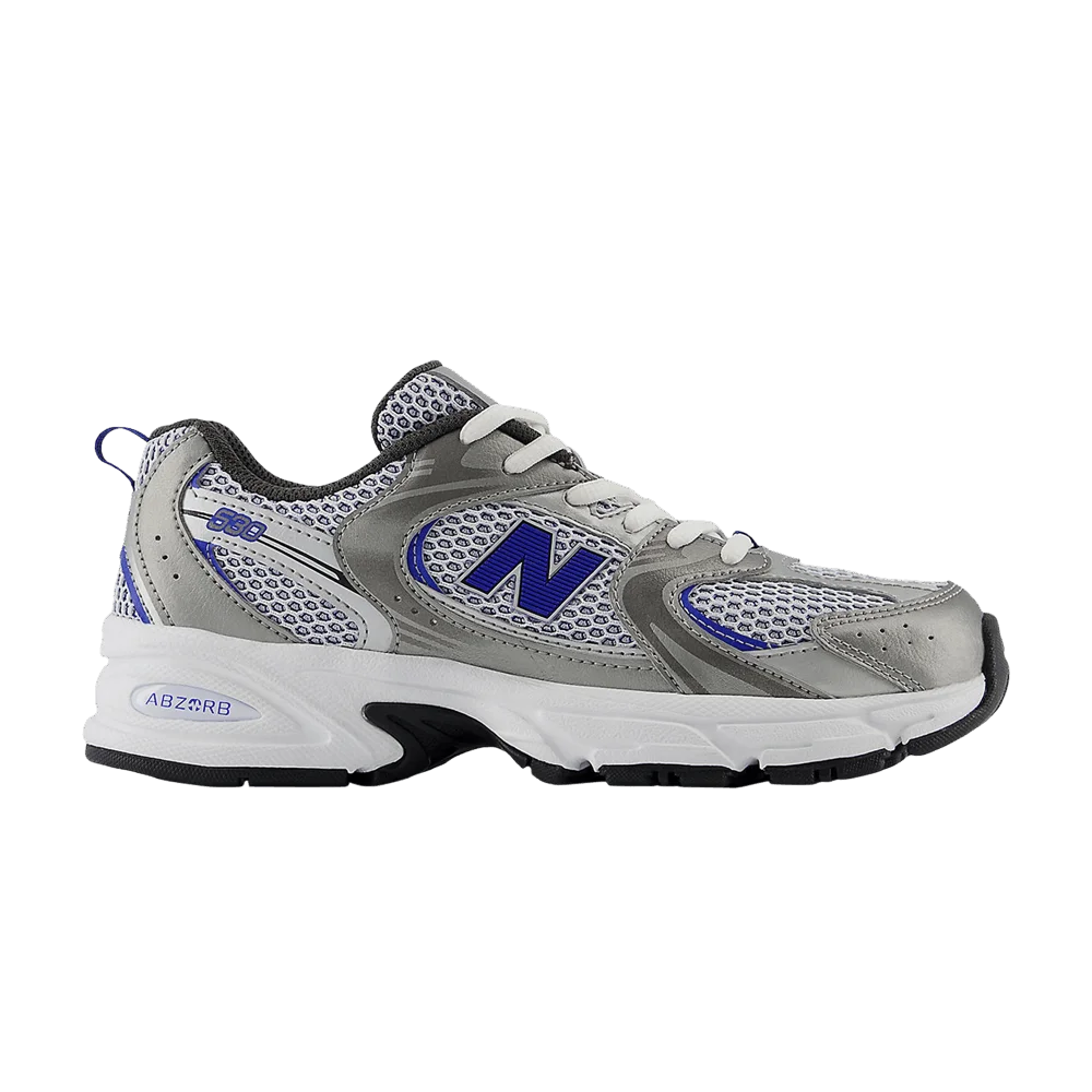 Кроссовки New Balance 530 Big Kid 'Dark Silver Metallic Team Royal'
