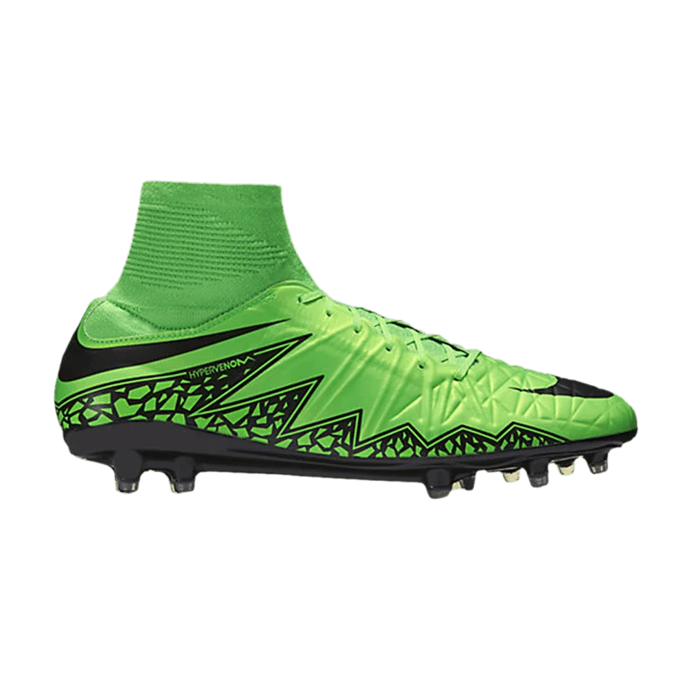 Кроссовки Nike Hypervenom Phatal 2 DF FG 'Green Strike'