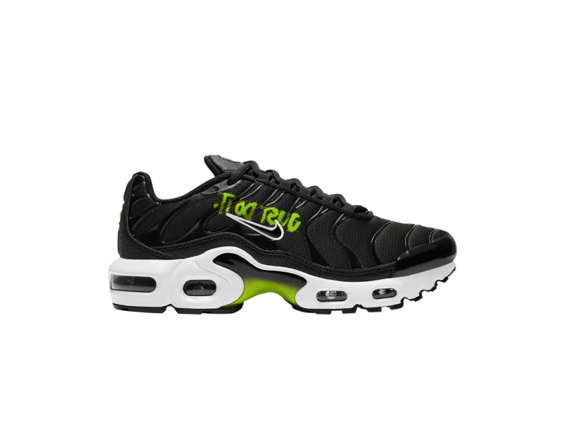 Кроссовки Nike Air Max Plus 1 GS 'Black Volt'
