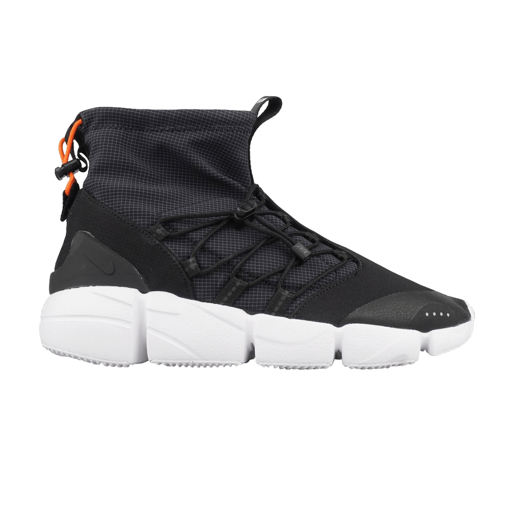 Кроссовки Nike Air Footscape Mid Utility DM 'Black Safety Orange'