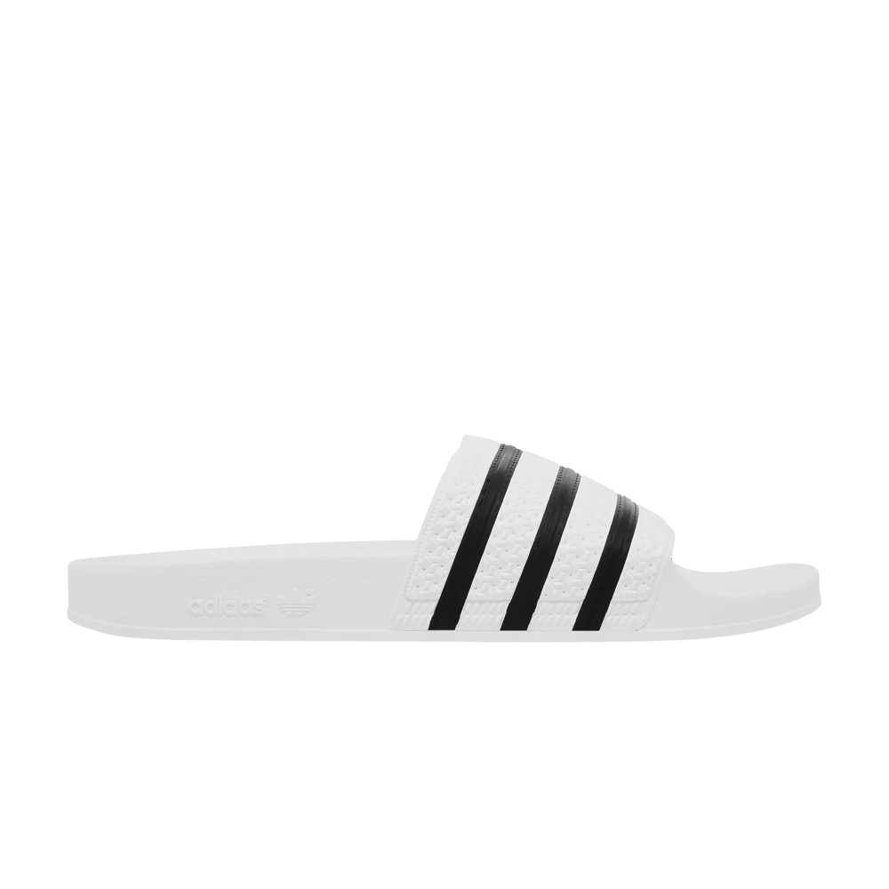 Тапочки adidas Adilette Slide 'White Black'