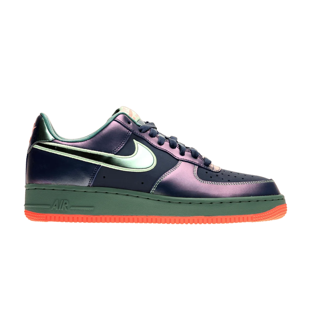 Кроссовки Nike Air Force 1 'Brave Blue Green Glow'