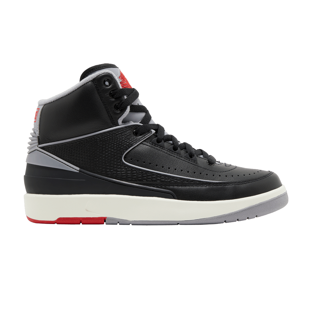 Кроссовки Air Jordan 2 Retro GS 'Black Cement'