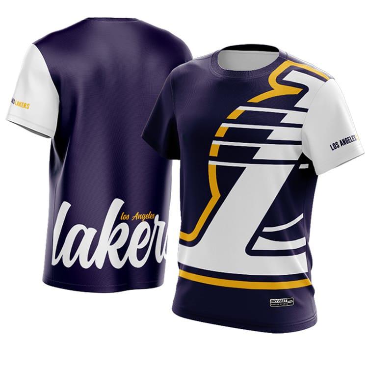 Футболка DPOY Lakers Logo Fast Dry T-shirt