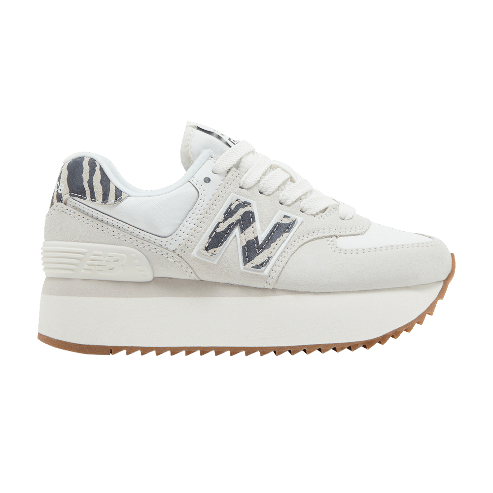 Кроссовки New Balance Wmns 574+ 'Sea Salt Animal Print'