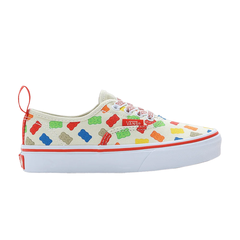 Кроссовки Haribo x Vans Authentic Elastic Lace Kids 'Allover Goldbears Print'