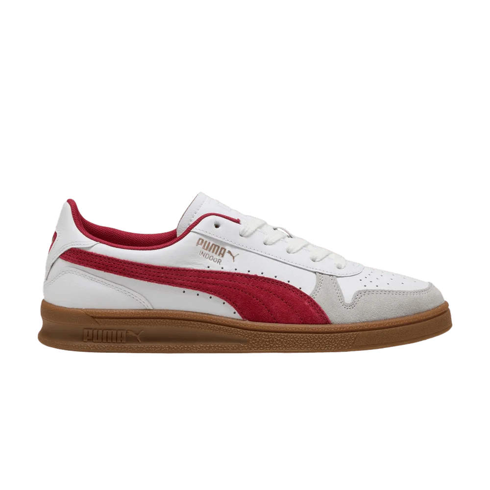 Кроссовки Puma Indoor OG 'White Dark Crimson Gum'
