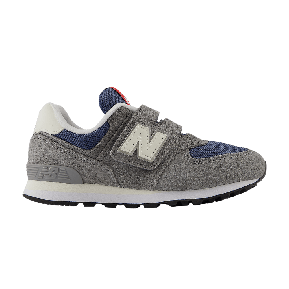 Кроссовки New Balance 574 Hook & Loop Little Kid Wide 'Shadow Grey Vintage Indigo'