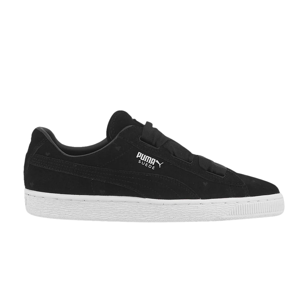 Кроссовки Puma Suede Heart Jr 'Valentine - Black'