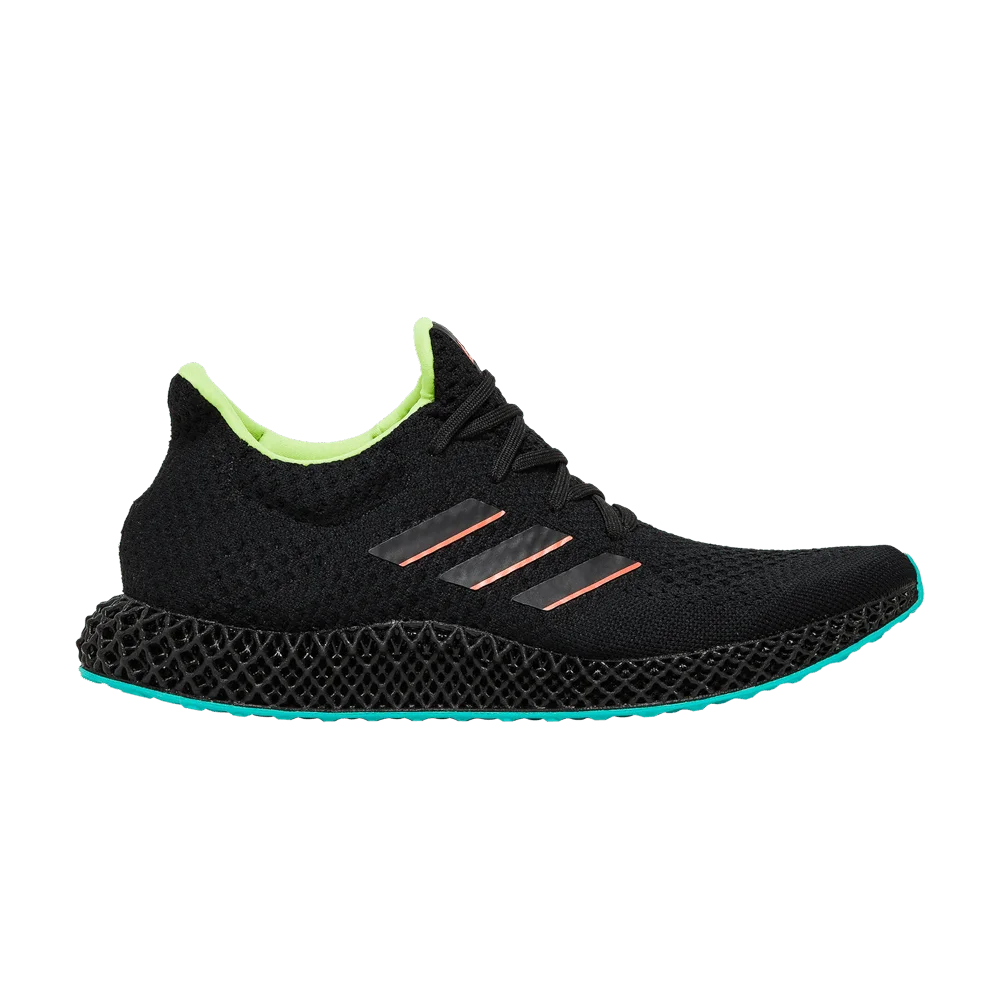 Кроссовки adidas Futurecraft 4D 'Black Carbon Turbo'