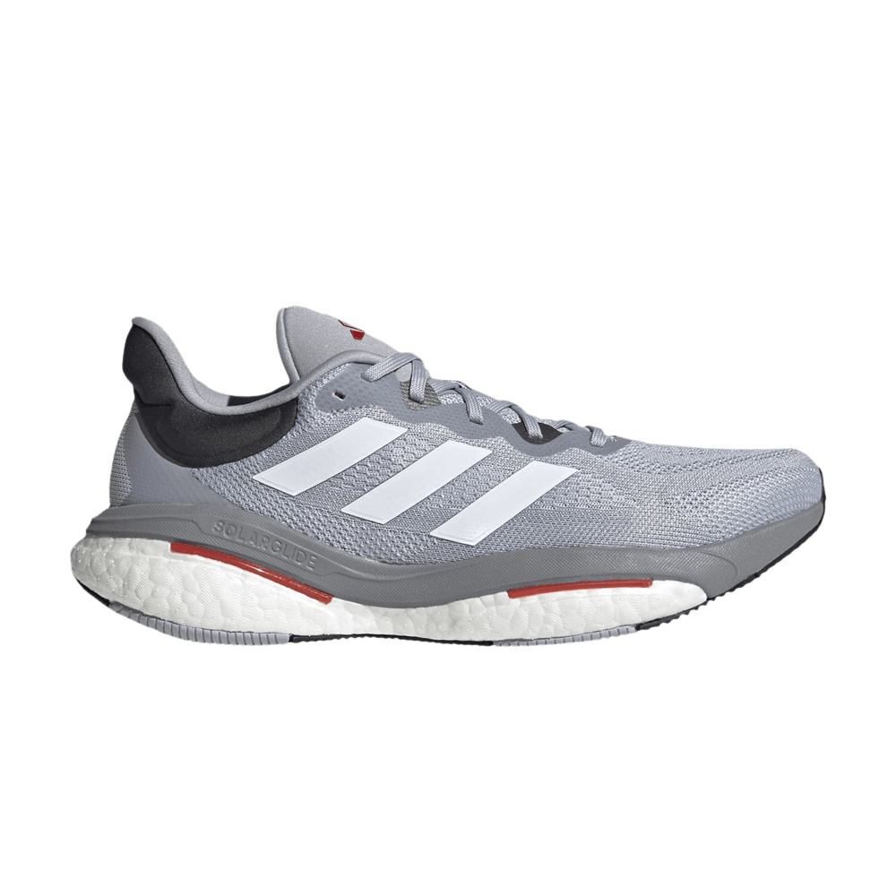 Кроссовки Adidas SolarGlide 6 'Halo Silver Scarlet'