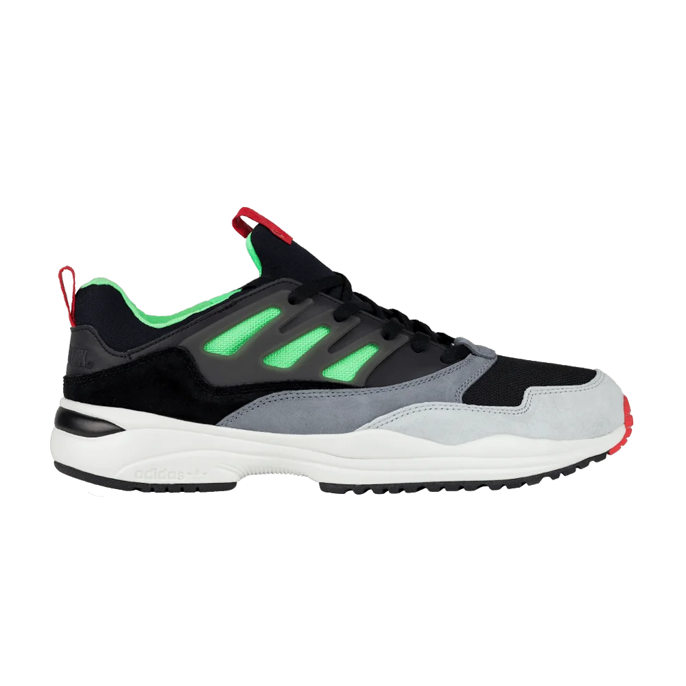Кроссовки Solebox x adidas Torsion Allegra 'Black Green Zest'
