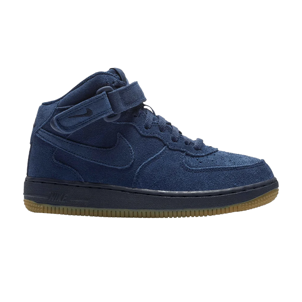 Кроссовки Nike Force 1 Mid LV8 PS 'Blue Void Gum'