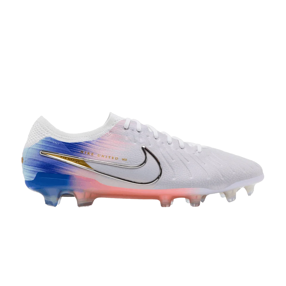 Кроссовки Nike United Tiempo Legend 10 Elite 'Vast Grey/Racer Blue'