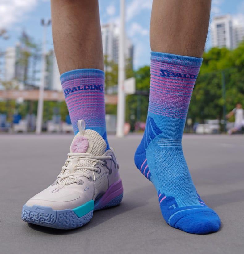 Спортивные носки Ehot Spalding Gradient Blue Crew Socks
