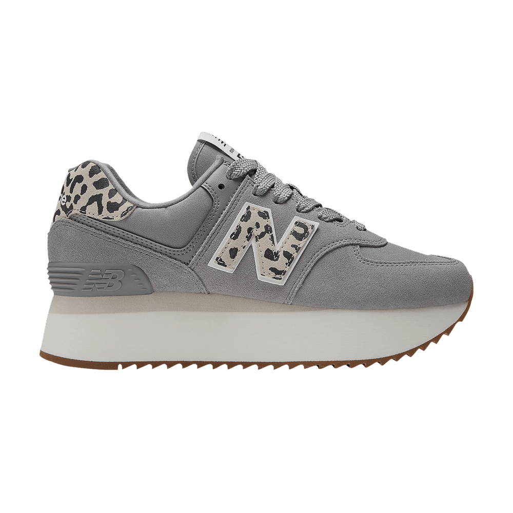 Кроссовки New Balance Wmns 574+ 'Shadow Grey Leopard'