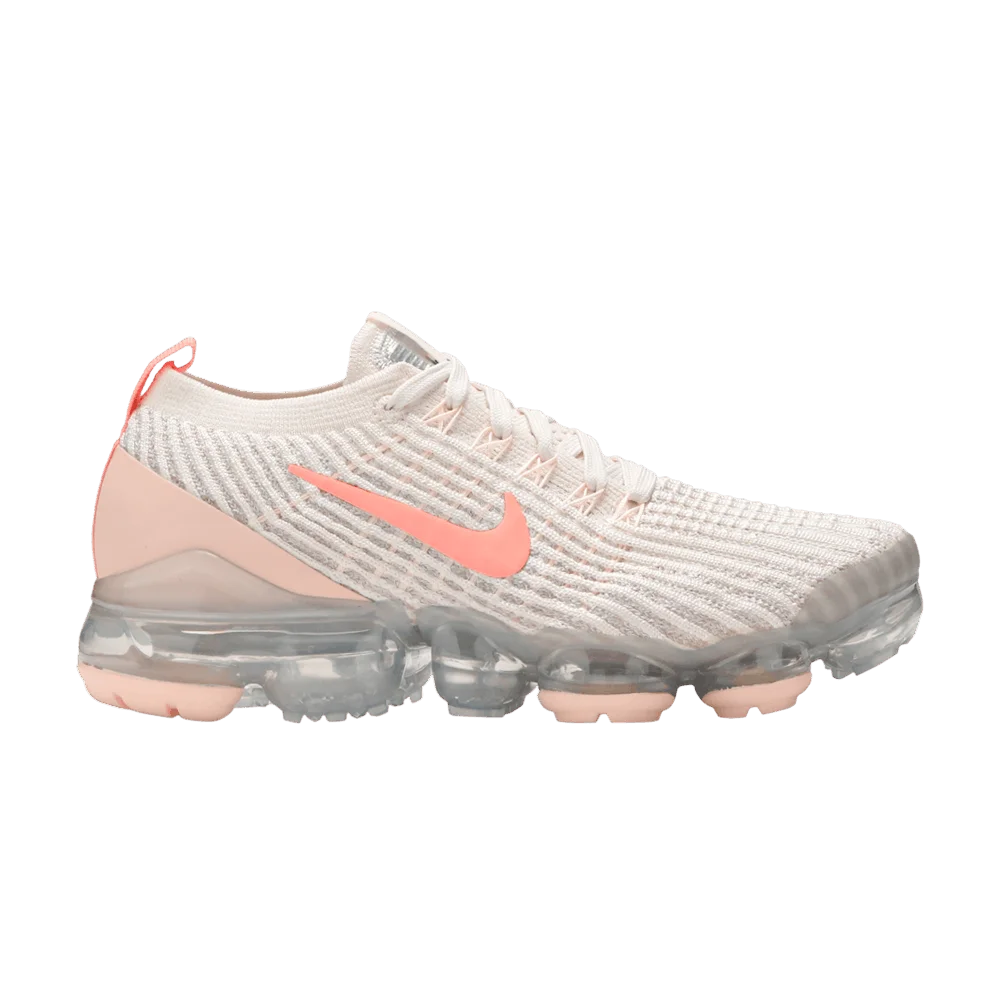 Кроссовки Nike Wmns Air VaporMax Flyknit 3 'Light Cream Crimson Tint'