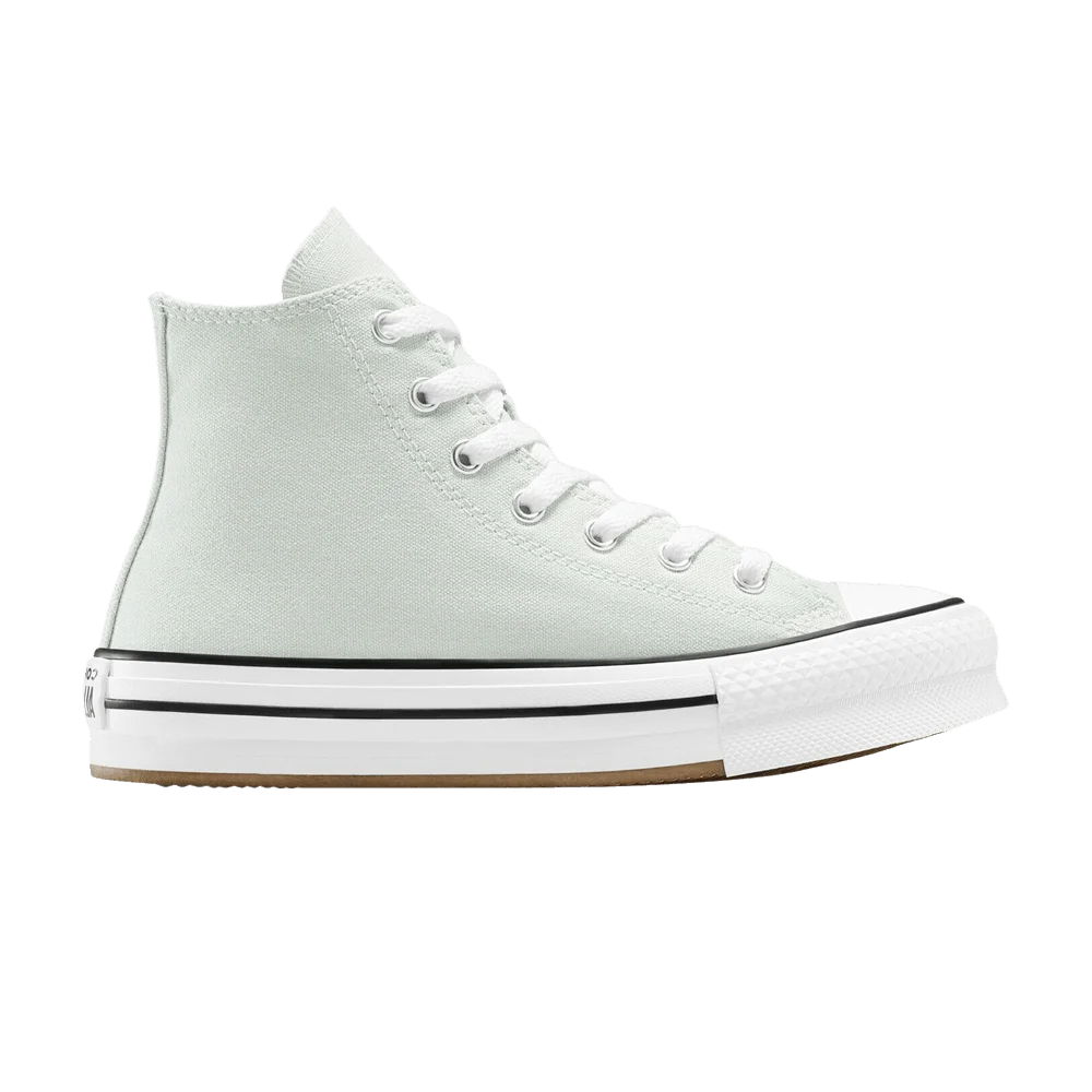Кроссовки Converse Chuck Taylor All Star EVA Lift High GS 'Rainwashed Grey'