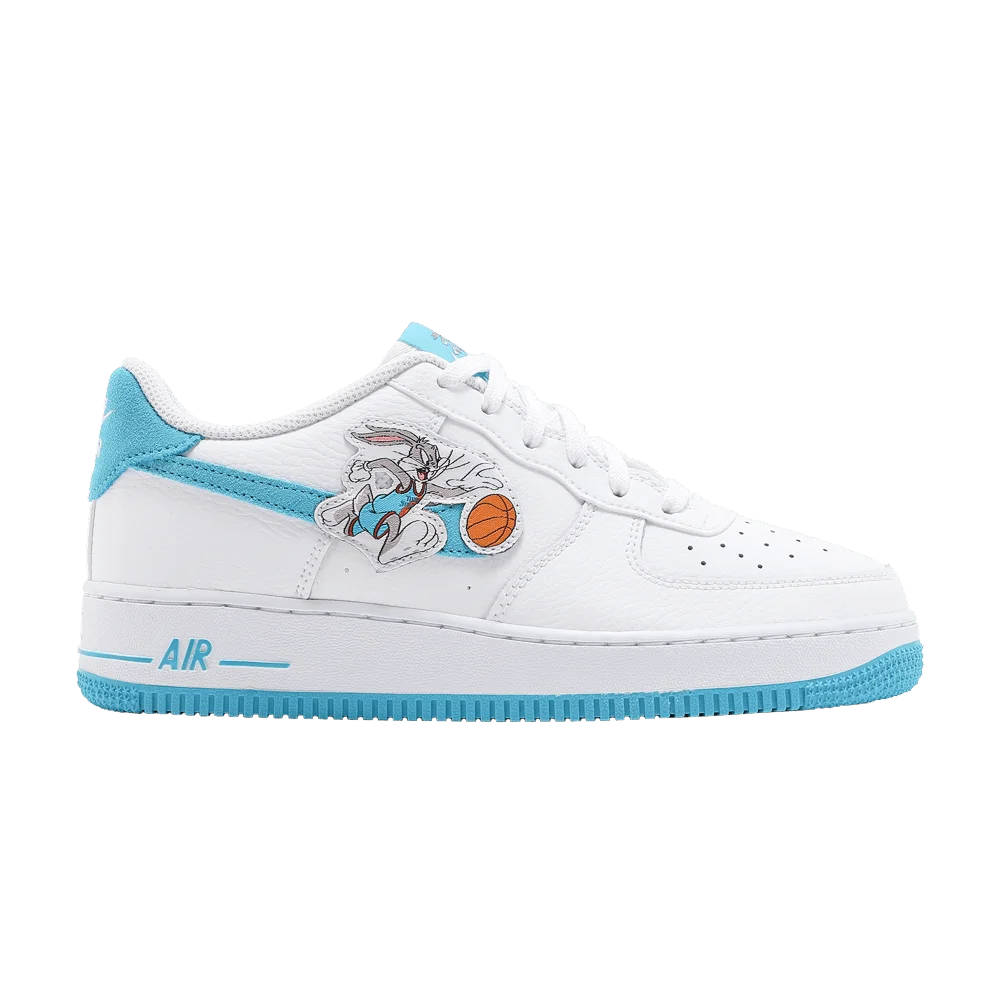 Кроссовки Space Jam x Nike Air Force 1 '07 GS 'Hare'