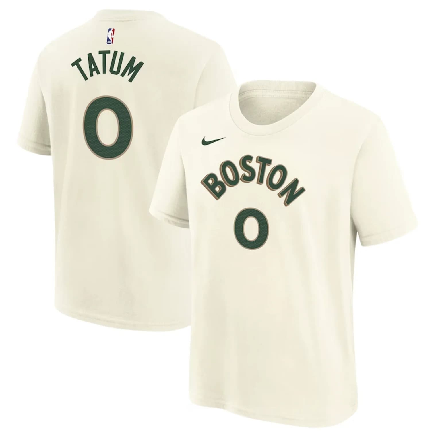 Баскетбольная футболка Nike Jayson Tatum Boston Celtics 2024 City Edition NBA Youth T-Shirt